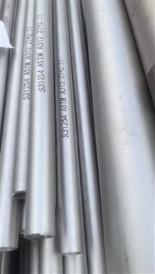 Tubi in Acciaio Inossidabile Premium ASTM A312 UNS S31254 254SMO Spediti in Messico