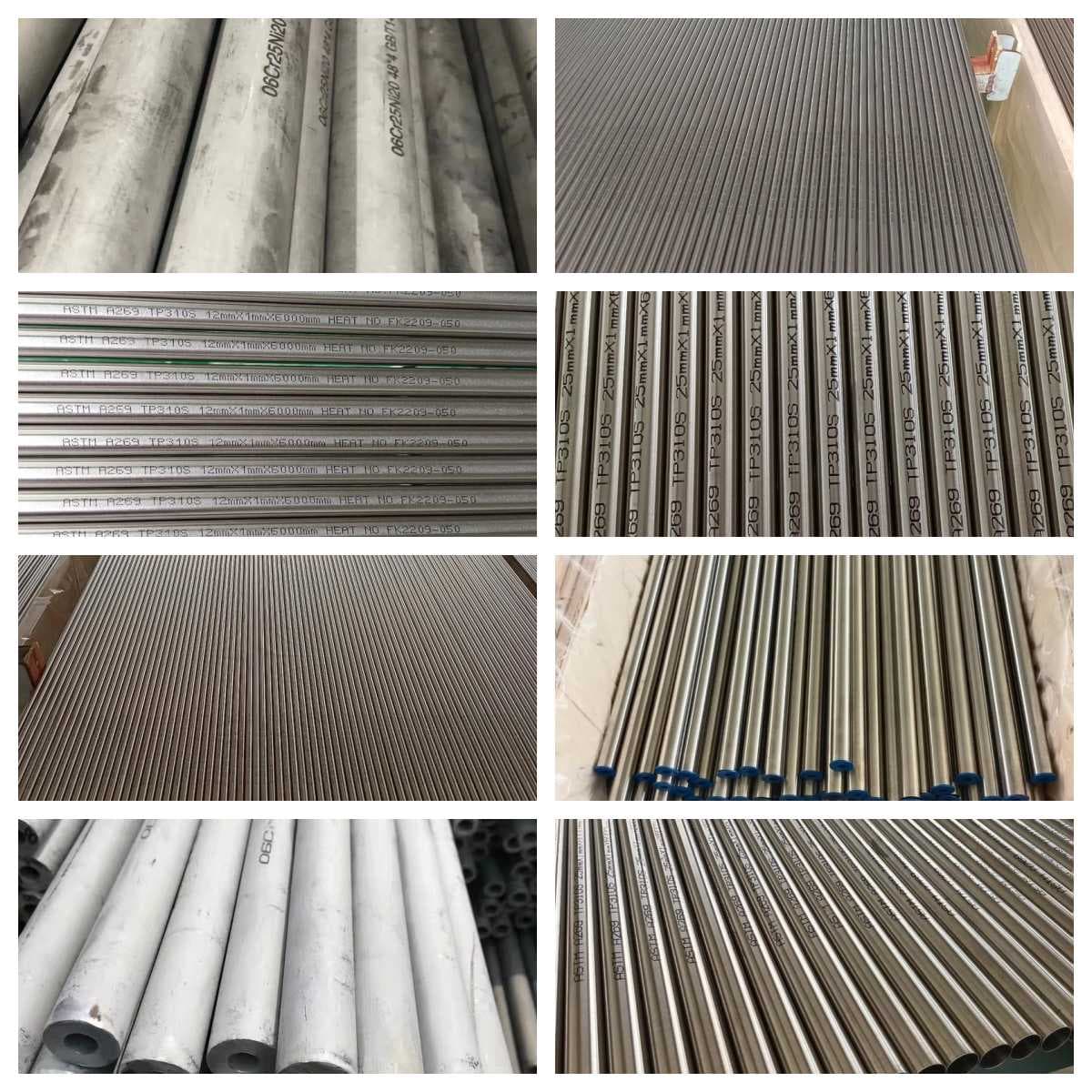 Tubo in acciaio inox 310s ASTM A312 / ASTM SA312 7