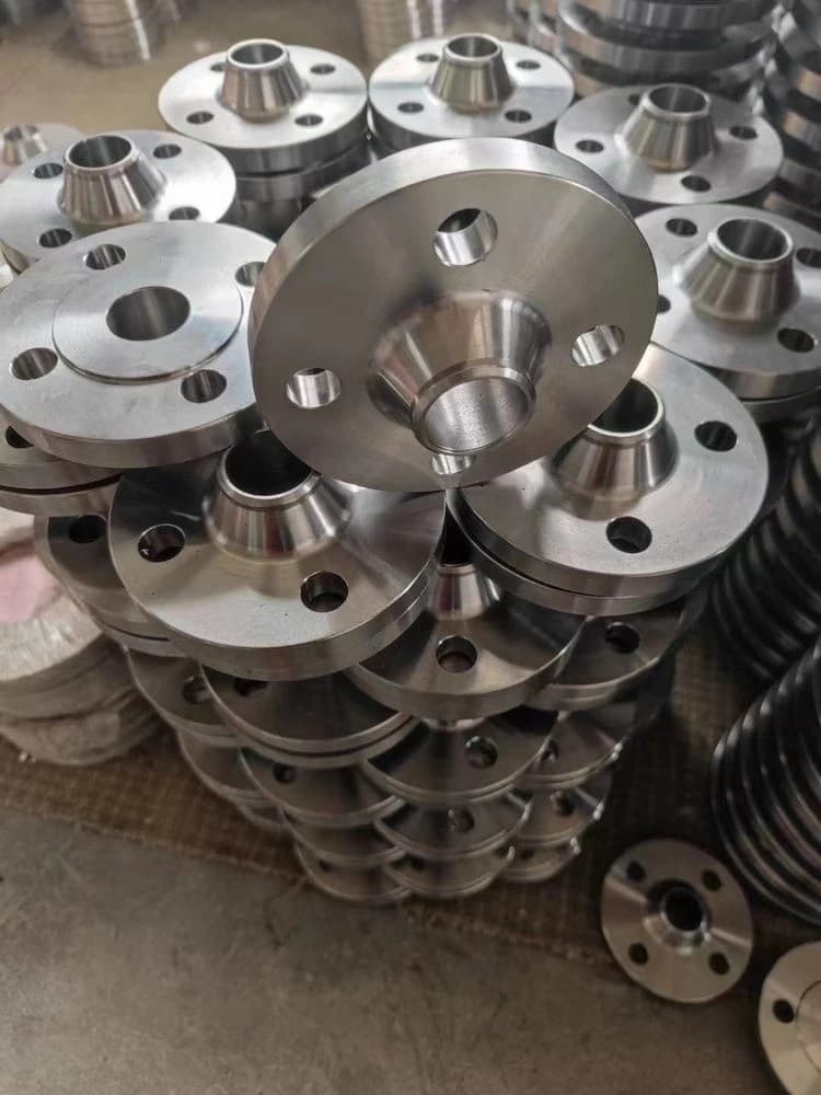 Flangia a collo saldabile WN 6" Sch40 300 Lb - Acciaio inox 317